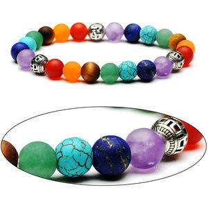 Jewelry - HEALING BRACELET - 7 CHAKRA - Lava Stone - Jewelry Jewelry - HEALING BRACELET - 7 CHAKRA - Lava Stone - Jewelry
